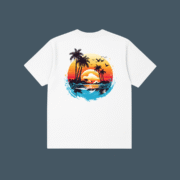 T-Shirt Oversized Sunset - Image 2
