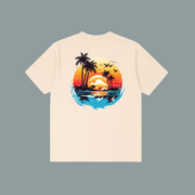 T-Shirt Oversized Sunset - Image 4