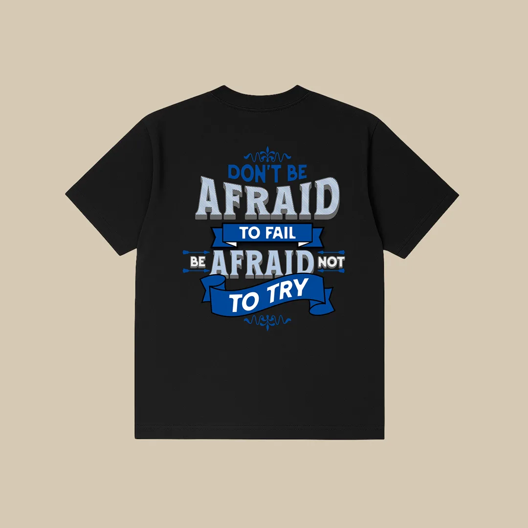 T-Shirt Oversized Don't be Afraid - Image 2