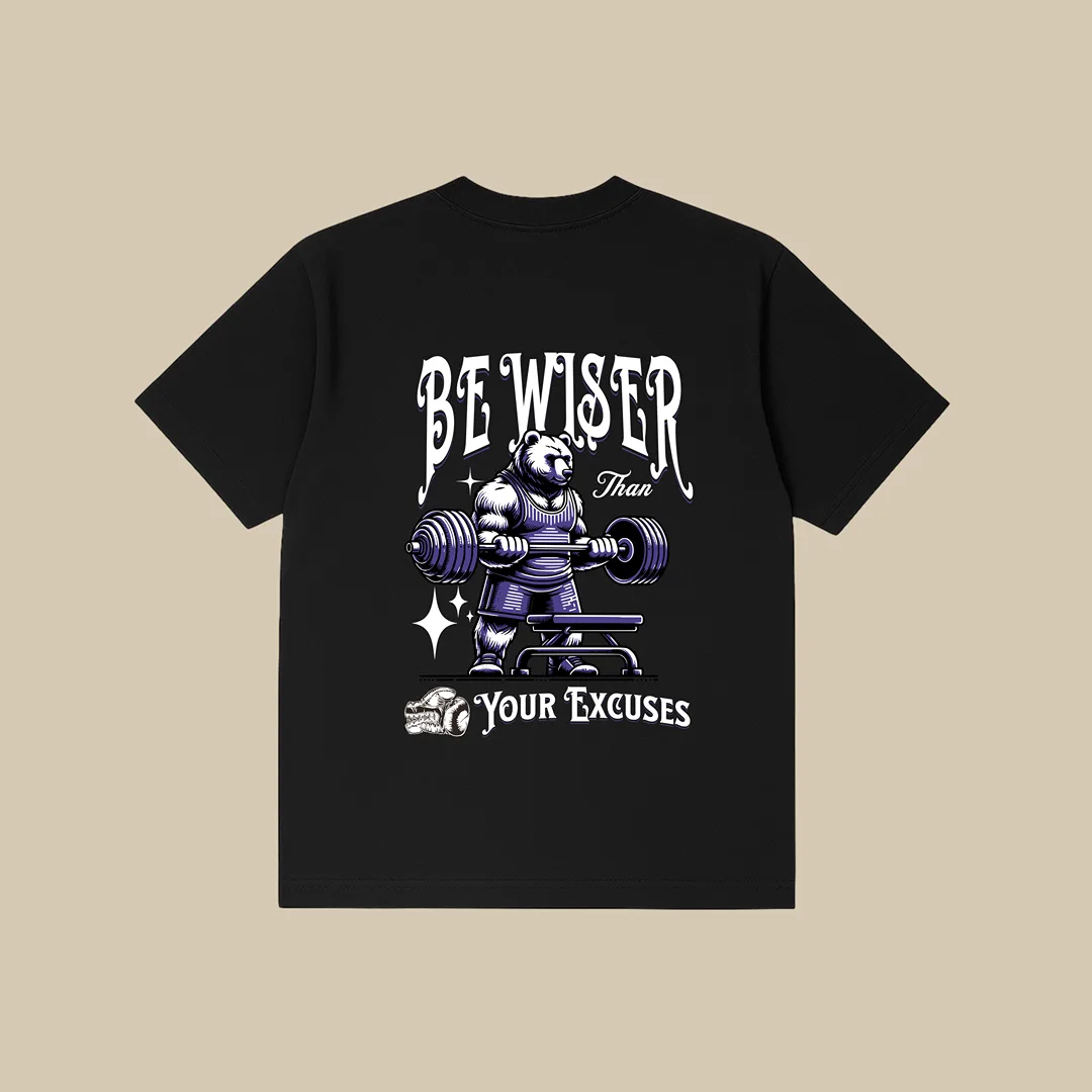 T-Shirt Oversized Be Wiser - Image 2