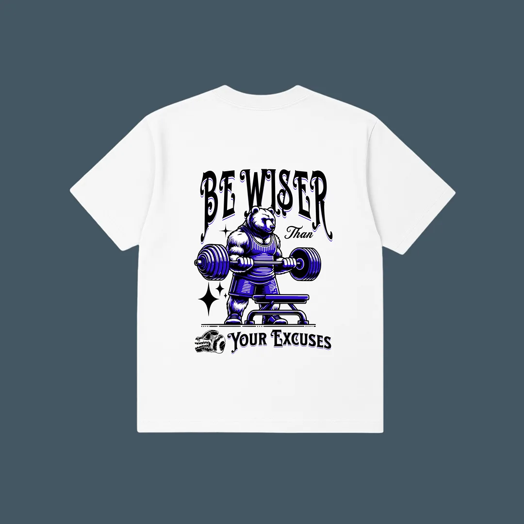 T-Shirt Oversized Be Wiser - Image 1