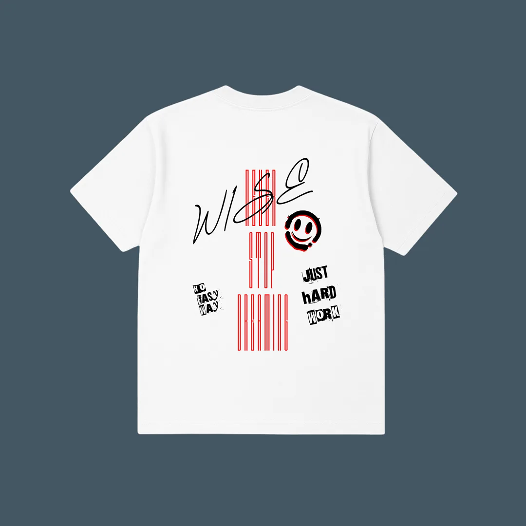 T-Shirt Oversized Never Stop Dreaming - Image 3