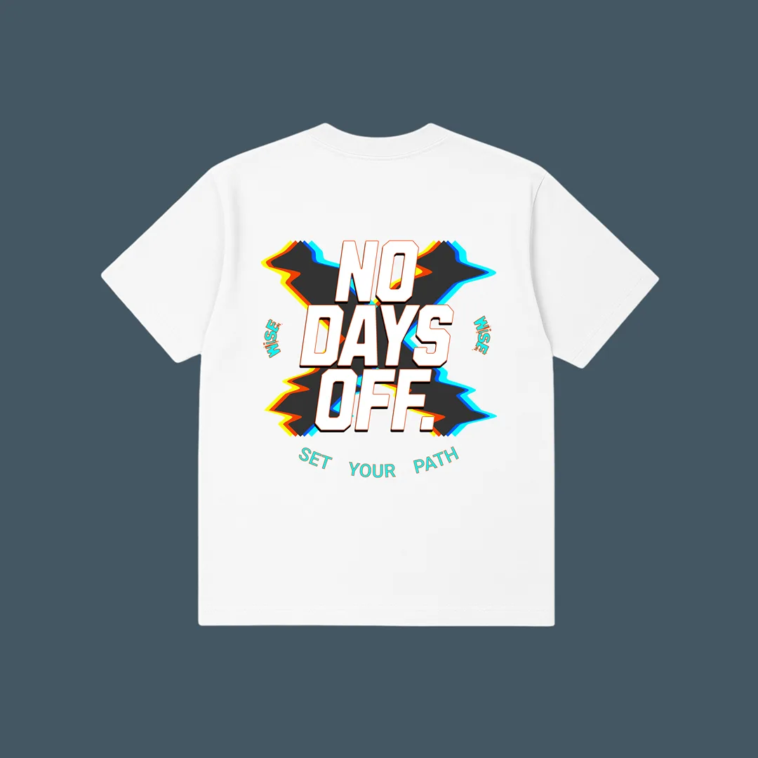 T-Shirt Oversized No Days Off - Image 3