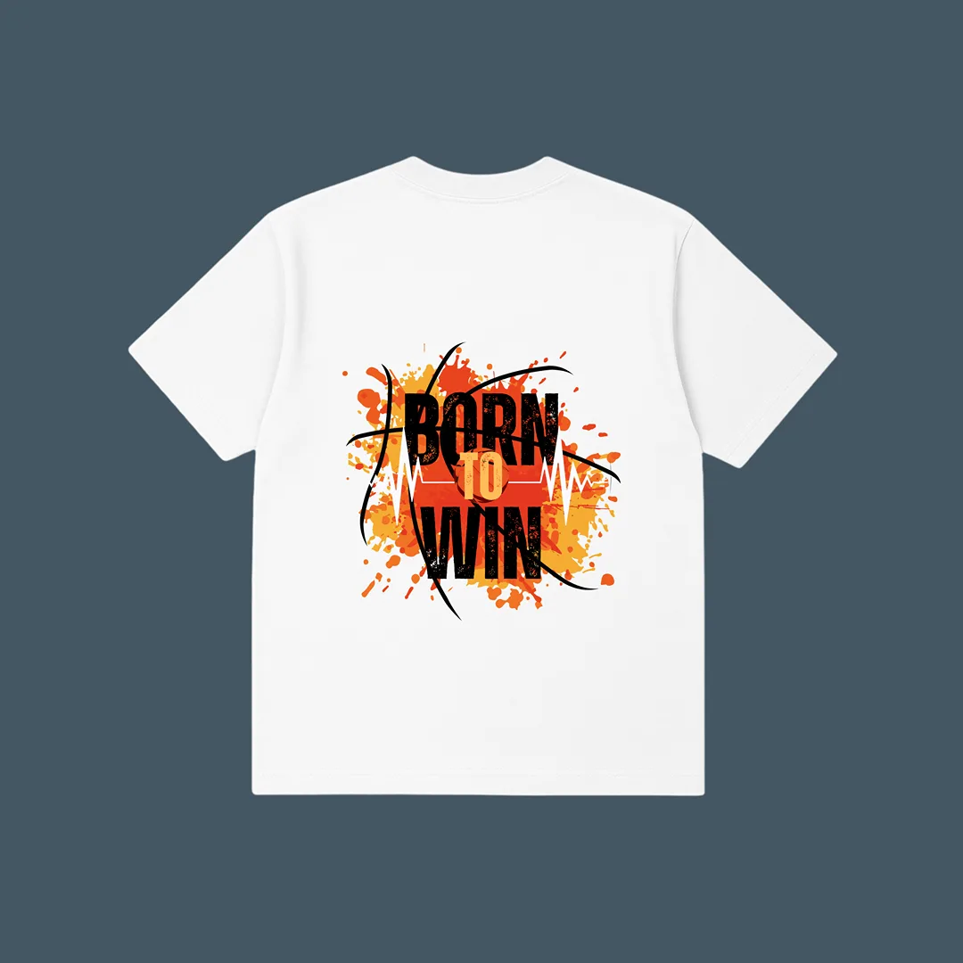 T-Shirt Oversized Born to win - Image 2