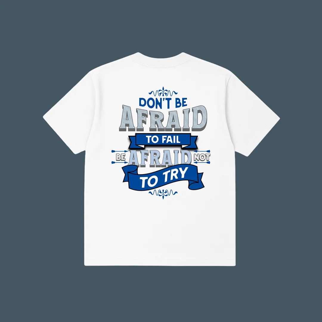 T-Shirt Oversized Don't be Afraid - Image 3