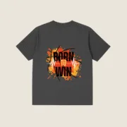 T-Shirt Oversized Born to win - Image 3