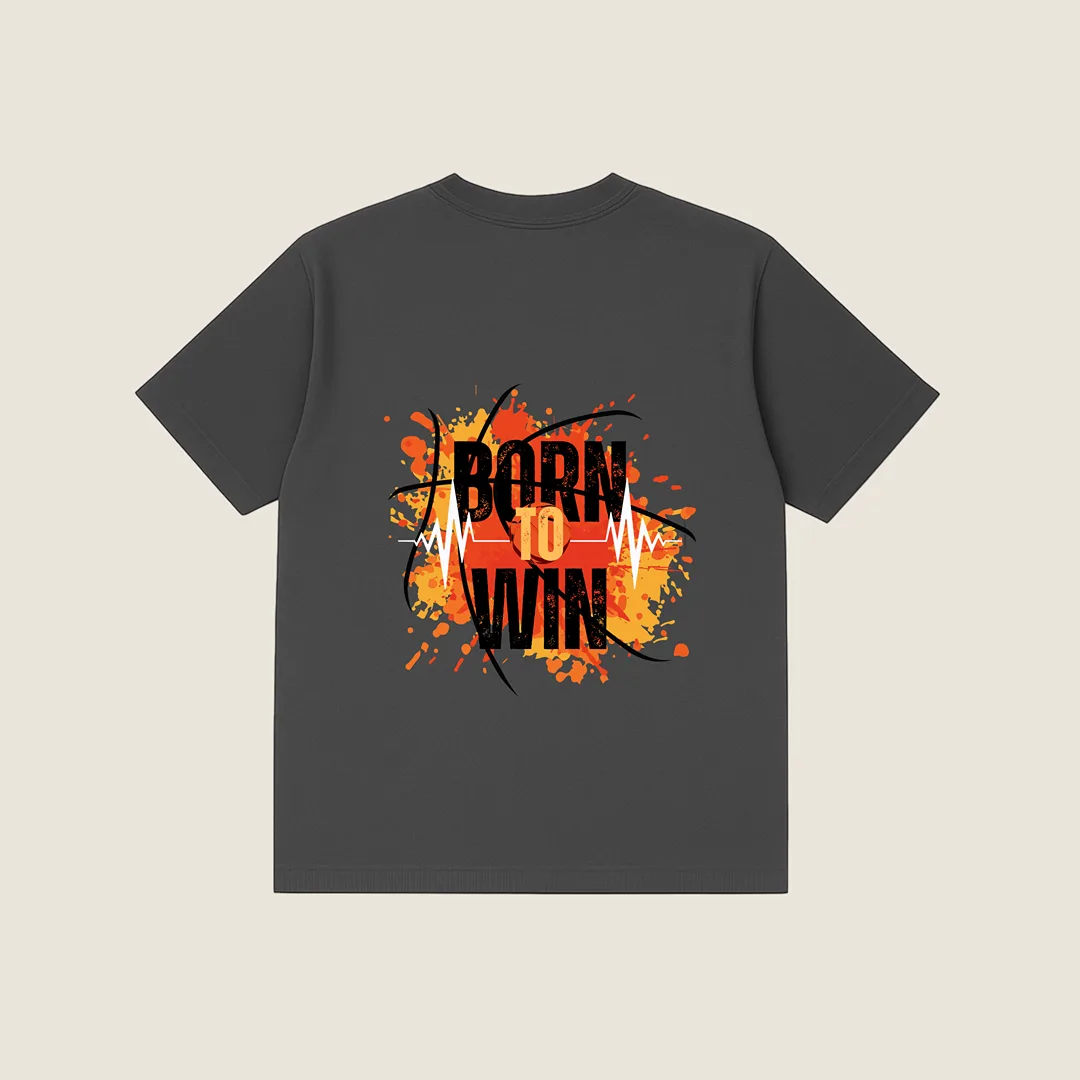 T-Shirt Oversized Born to win - Image 3