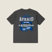 T-Shirt Oversized Don't be Afraid - Image 4