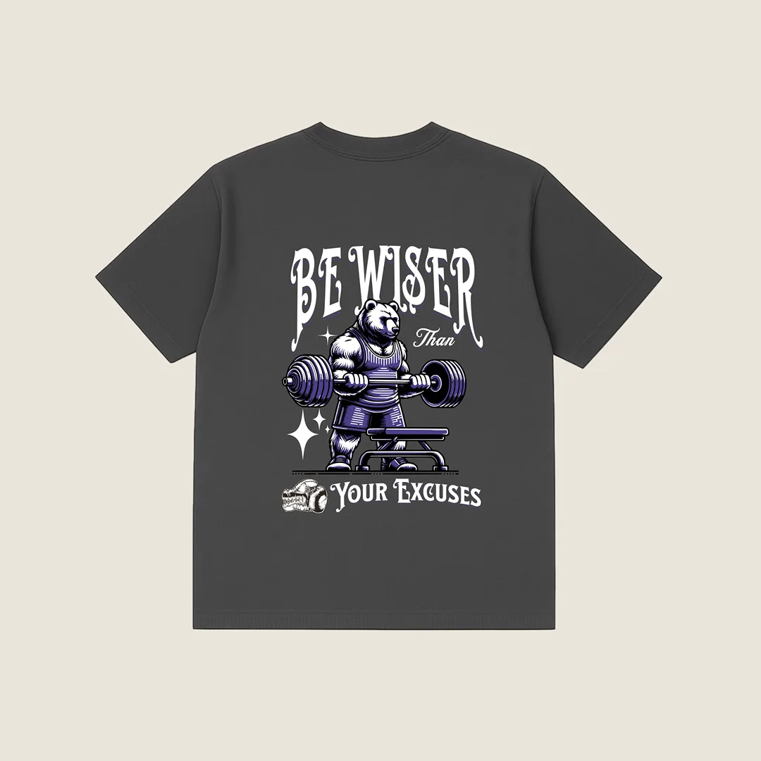 T-Shirt Oversized Be Wiser - Image 3