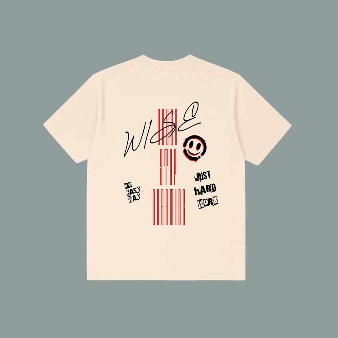 T-Shirt Oversized Never Stop Dreaming - Image 2