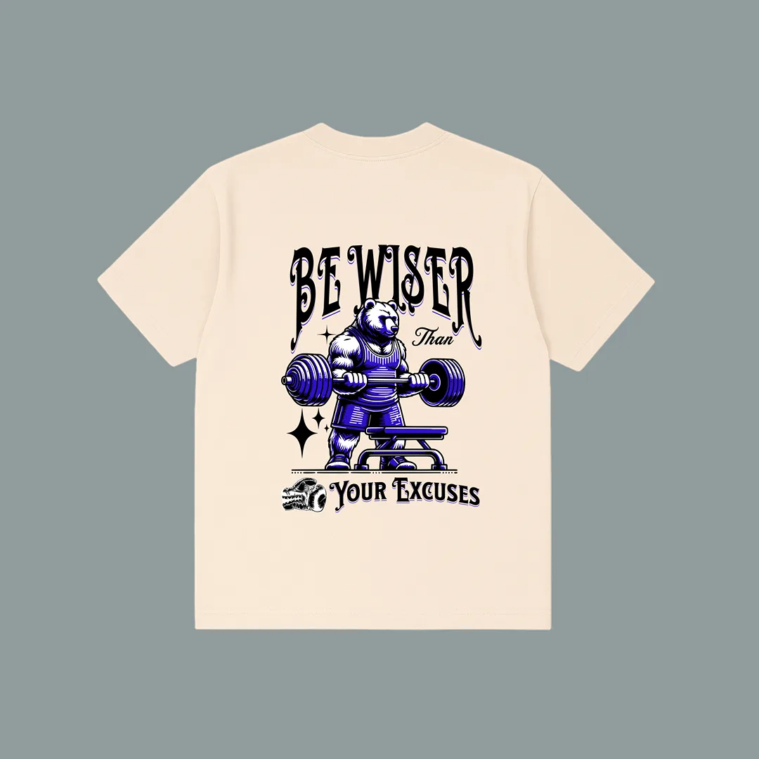 T-Shirt Oversized Be Wiser - Image 4
